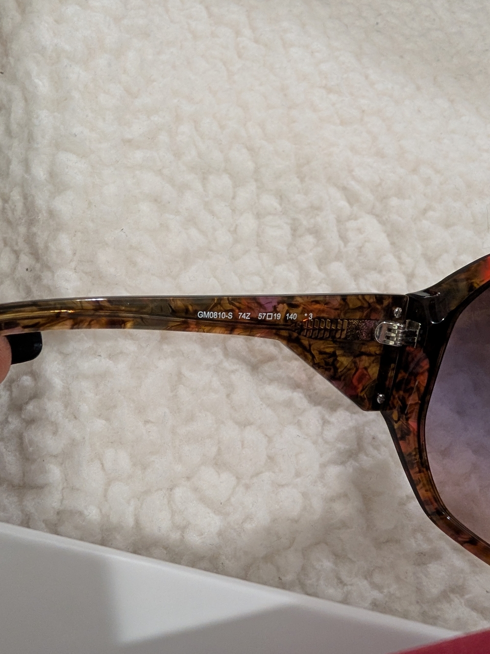 Marciano Tortoiseshell Frame Sunglasses with Brown Gradient Lenses - Picture 5 of 6